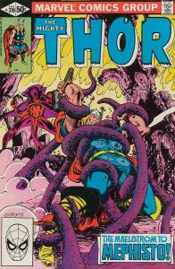 Thor #310 VF ; Marvel | Mephisto Doug Moench