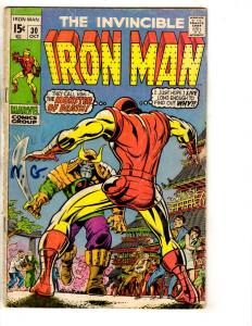 Iron Man # 30 VG Marvel Comic Book Avengers Hulk Thor Captain America J290