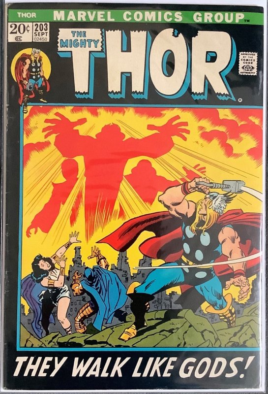 Thor #203 (1972, Marvel) FN+