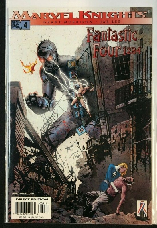 MARVEL KNIGHTS FANTASTIC 1234  #1-4 NM JAE LEE