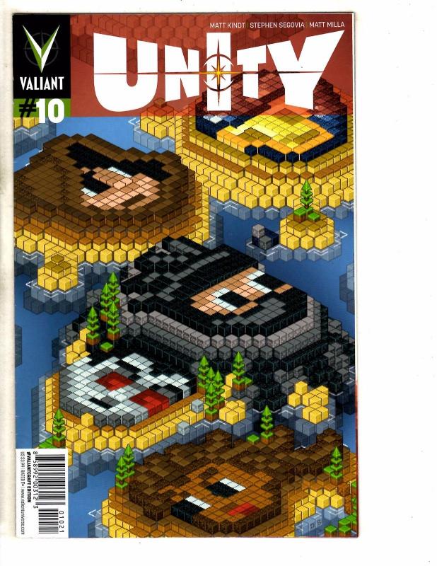 Unity # 10 NM 1st Print Variant Cover Valiant Comic Book Valiantcraft MK1