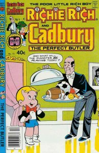 Richie Rich and Cadbury #12 VG ; Harvey | low grade comic All Ages