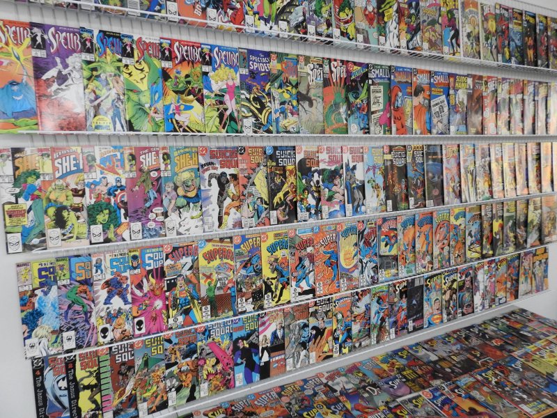 Huge Lot 180+ Comics W/ She-Hulk, Suicide Squad, Superman, +More! Avg VF- Cond!