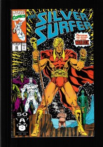 Silver Surfer #46 (1991) VFN/NM / WARLOCK / INFINITY GAUNTLET