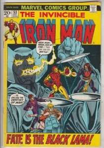 Iron Man #53 (Dec-72) VF High-Grade Iron Man