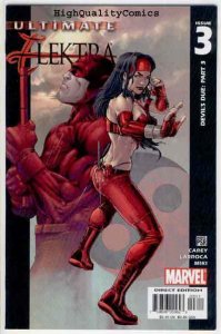 ULTIMATE ELEKTRA #3, VF/NM, Daredevil, Devil's Due, 2004