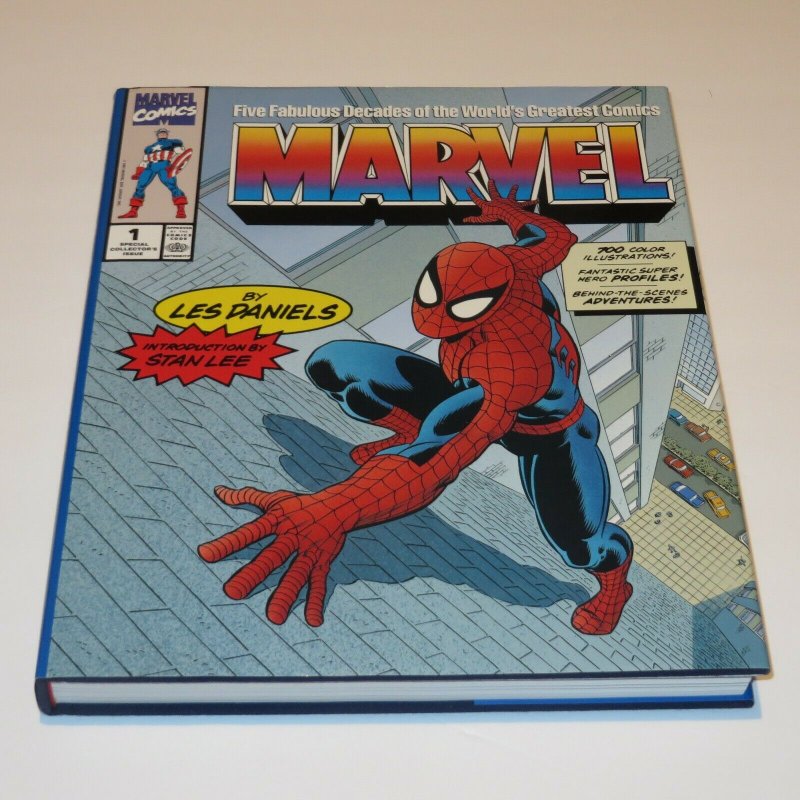 Marvel HC Book 5 Fabulous Decades of the World's Greatest Comics NM Spider-Man