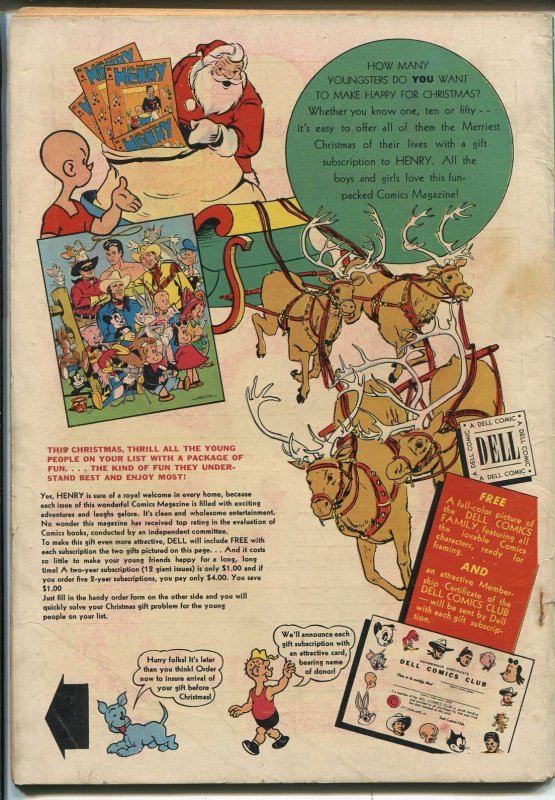 Henry #17 1951-Dell-provocativecover-Carl Anderson art-VG