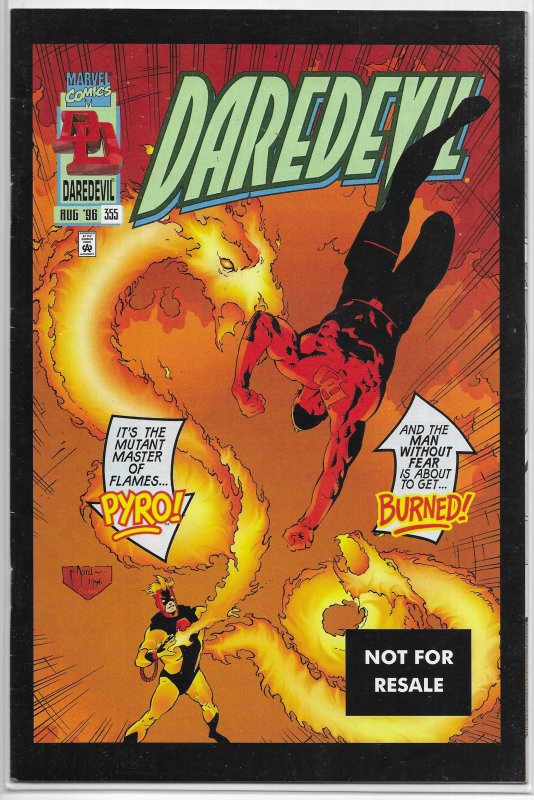 Daredevil   vol. 1   #355 (rep.) VG Kesel/Hama/Nord, Mr. Hyde, Pyro