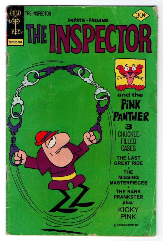 The Inspector #14 (1977)  G 2.0  Gold Key