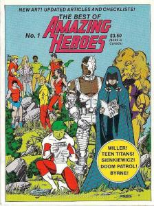 Best of Amazing Heroes, The #1 VG; Fantagraphics | low grade comic - save on shi