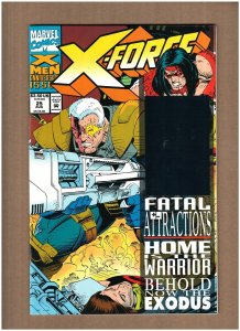 X-Force #25 Marvel Comics 1993 Cable Hologram Greg Capullo VF+ 8.5