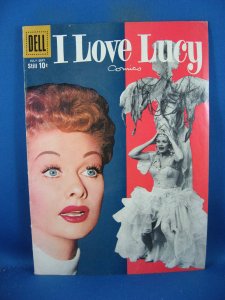 I LOVE LUCY 24 VG+ photo cvr DELL 1959