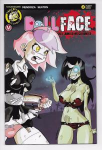 Dollface #4 Mendoza Tattered & Torn Variant (Action Lab, 2017) NM