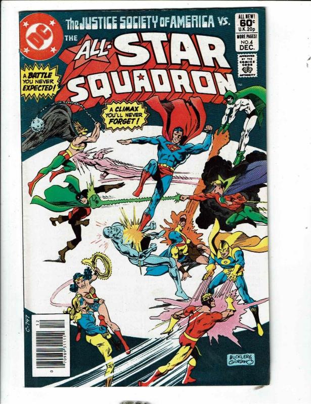 11 All Star Squadron DC Comic Books # 2 3 4 5 6 7 8 9 10 11 15 Superman RJ6