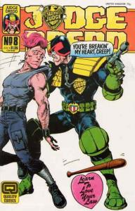 Judge Dredd (Vol. 2) #8 FN; Fleetway Quality | save on shipping - details inside