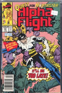 Alpha Flight #81 (1990) Alpha Flight