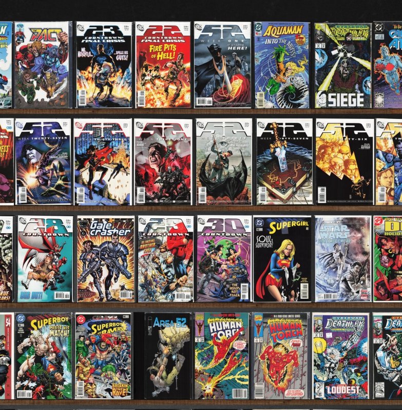 Huge Lot 150+ Comics with 52, Countdown, Adventures Of Superman & More!