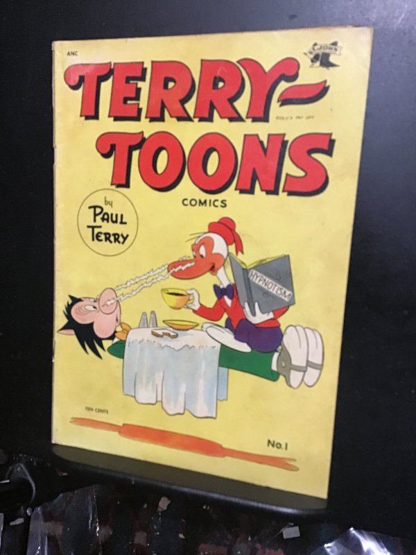 Terry-Toons Comics #1 (1952) First issue Key! Gandy Goose! VG+  Wow!