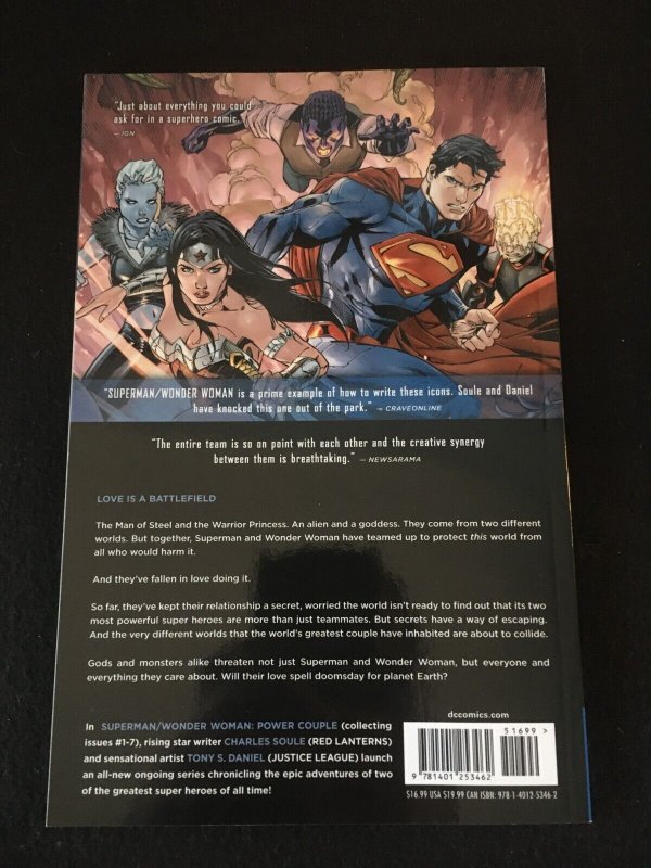 SUPERMAN/WONDER WOMAN Vol. 1: POWER COUPLE Trade Paperback