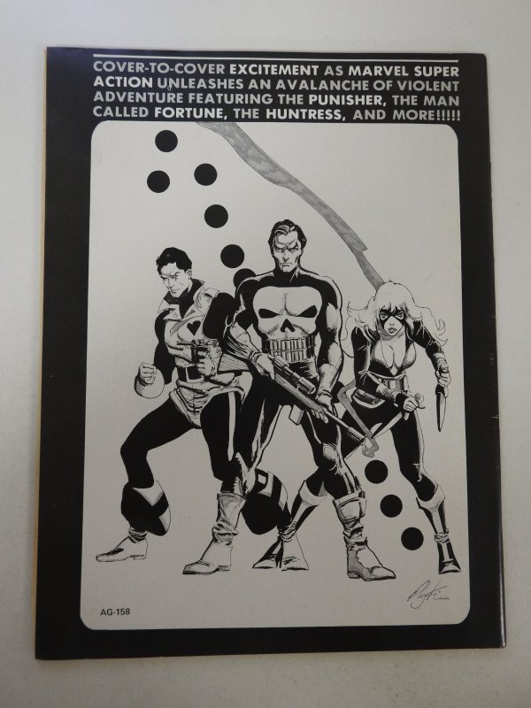 Marvel Super Action (1976) GD Condition 8th wrap detached (not centerfold)