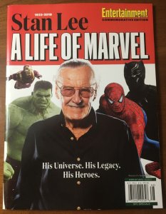 STAN LEE 1922-2018: A LIFE OF MARVEL Entertainment Weekly Commemorative Magazine