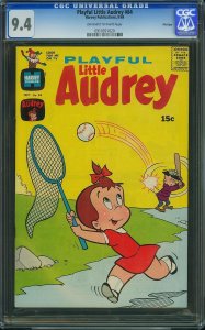 Playful Little Audrey #84 (1969) CGC 9.4 NM