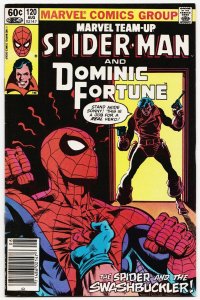 Marvel Team-Up #120 Spider-Man & Dominic Fortune (1982) FN