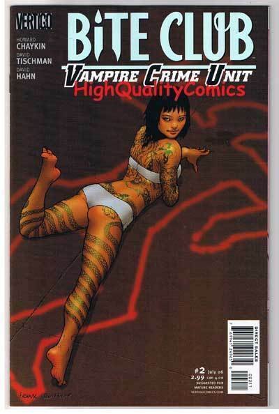 BITE CLUB #2, NM+, Vampires, Howard Chaykin, Blood, 2006, more in store