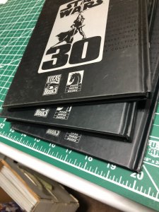 Star Wars: 30th Anniversary Collection #1, 2, 3 (2007) Hard Cover books