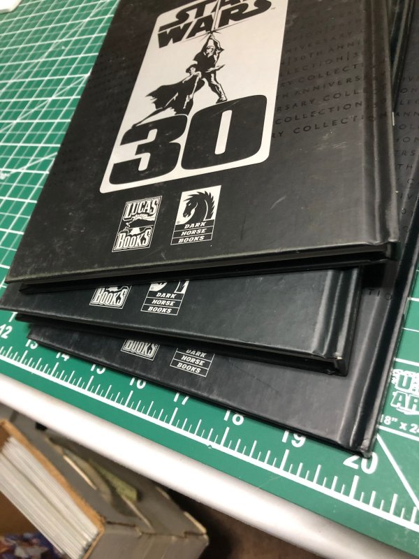 Star Wars: 30th Anniversary Collection #1, 2, 3 (2007) Hard Cover books