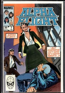 Alpha Flight #7 (1984) Alpha Flight [Key Issue]