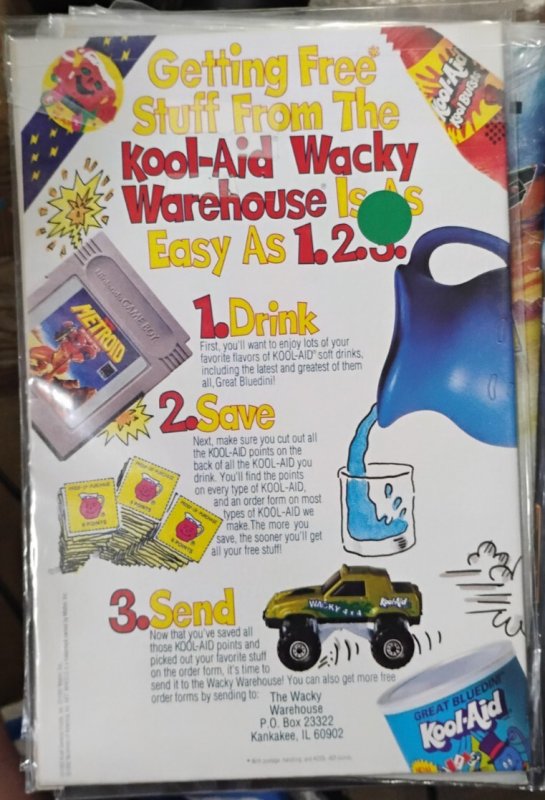 Captain America  #408 1992 marvel  disney   CAPWOLF infinity war doppleganger