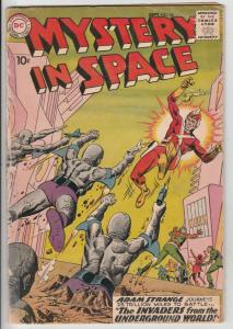 Mystery in Space #54 (Sep-59) VG- Affordable-Grade Adam Strange