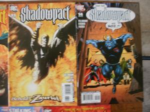 7 DC SHADOWPACT Comic Book: #9 #11 #13 #14 #15 #19 #21 (2007 2008)