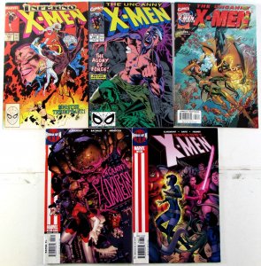 Uncanny X-Men Lot 5 #243, 263, 386, 463, 465 1989 Marvel Wolverine Comics