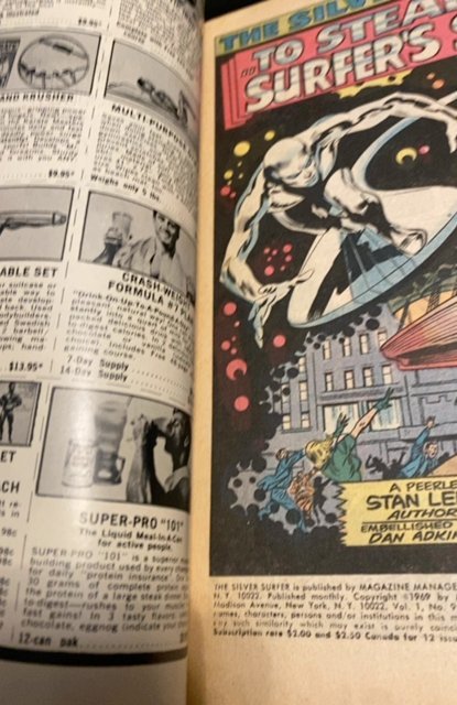 The Silver Surfer #9 (1969)to steal the surfers soul