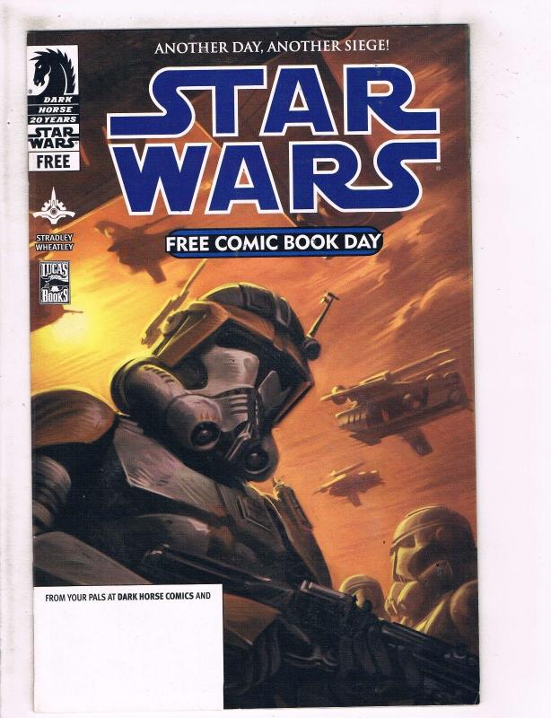 4 Free Comic Book Day Comics # 1 Sigma 6 Star Wars Opening Shot Civil War + J122