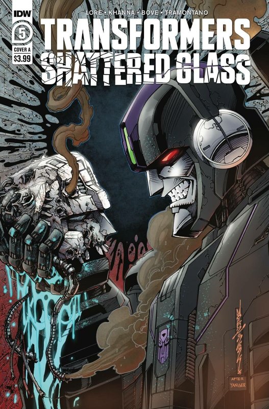 TRANSFORMERS SHATTERED GLASS #5 (OF 5) CVR A MILNE 