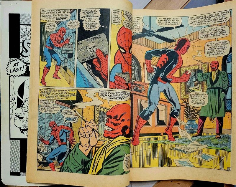 SPIDER-MAN ANNUAL #5 VG (Marvel 1968) Intro PETER PARKER'S Parents! RED SKULL