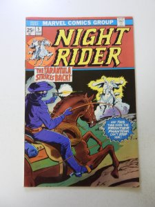 Night Rider #5 (1975) VF condition