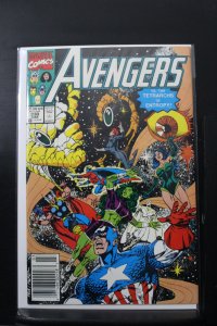 The Avengers #330 Newsstand Edition (1991)