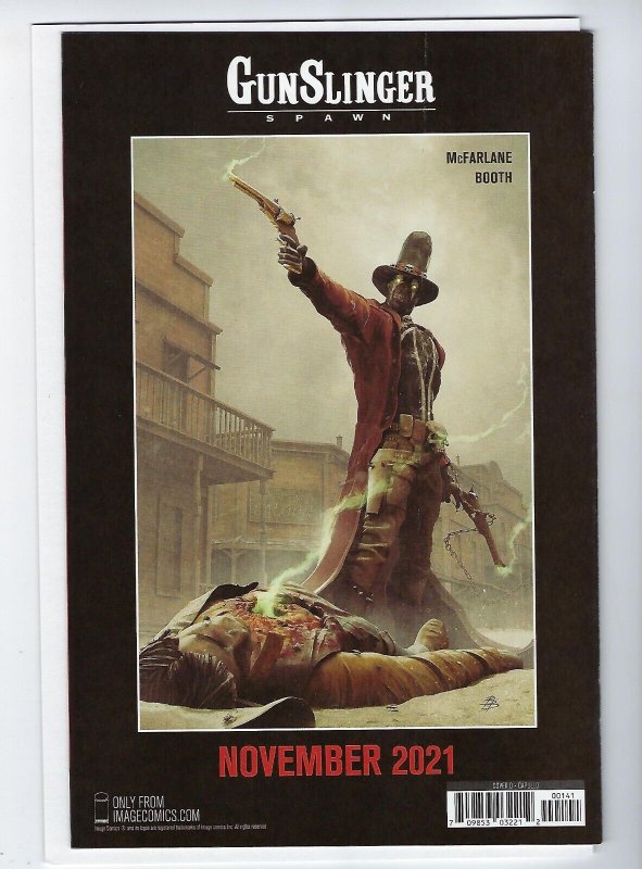 Gunslinger Spawn 1 Capullo & Booth, McFarlane Variant Covers (2021) Clean {NM}