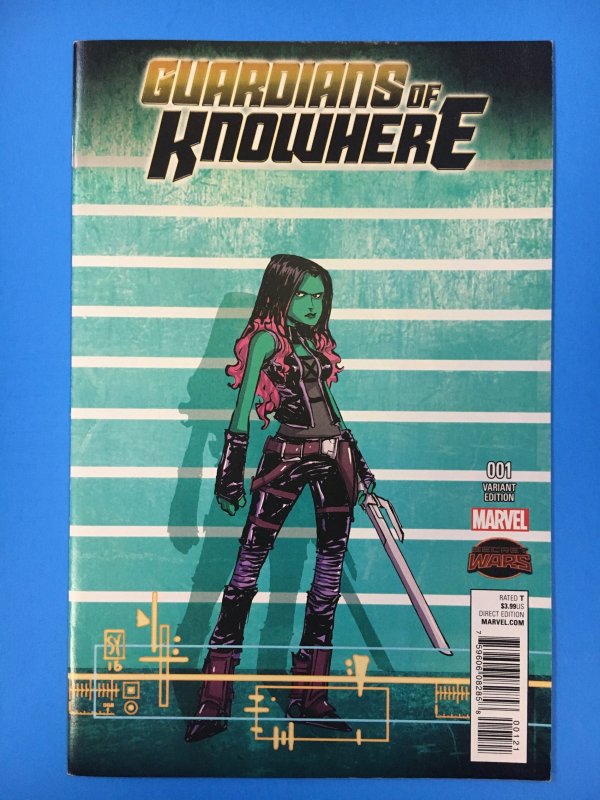 Guardians of Knowhere #1 Skottie Young Connecting Cover - Gamora (2015)