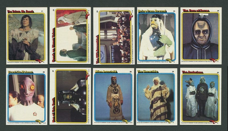 1979 Topps Star Trek : The Motion Picture Set NM