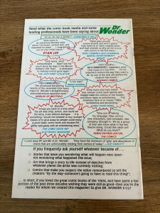 Dr. Wonder # 1 NM Old Town Comic Book Dick Ayers 9 J386