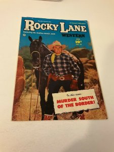 Rocky Lane Western 35 Fn- Fine- 5.5 Fawcett