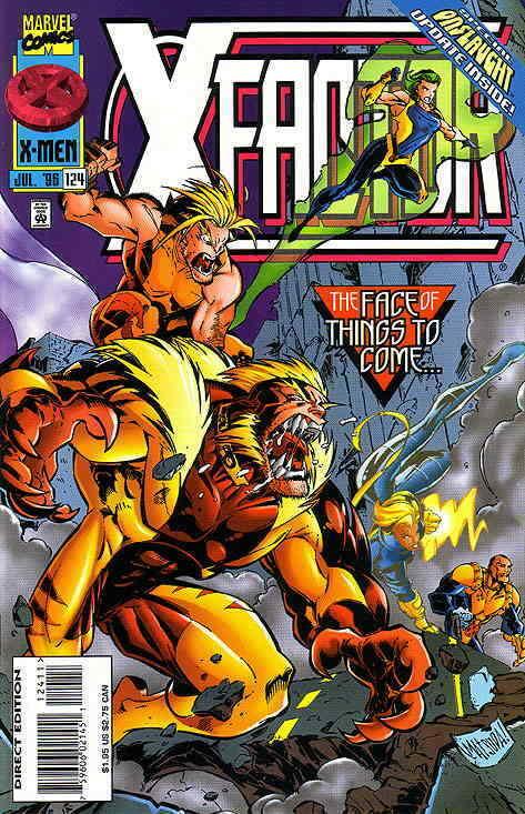 X-Factor #124 VF/NM; Marvel | save on shipping - details inside