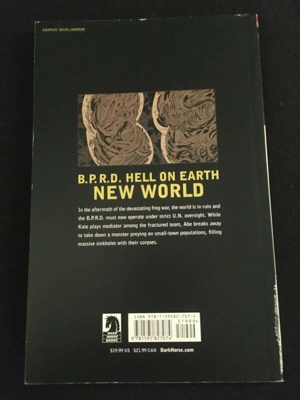 B.P.R.D. HELL ON EARTH Vol. 1: NEW WORLD Trade Paperback