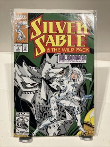 Silver Sable and the Wild Pack 4 (1992 Marvel) Doctor Doom